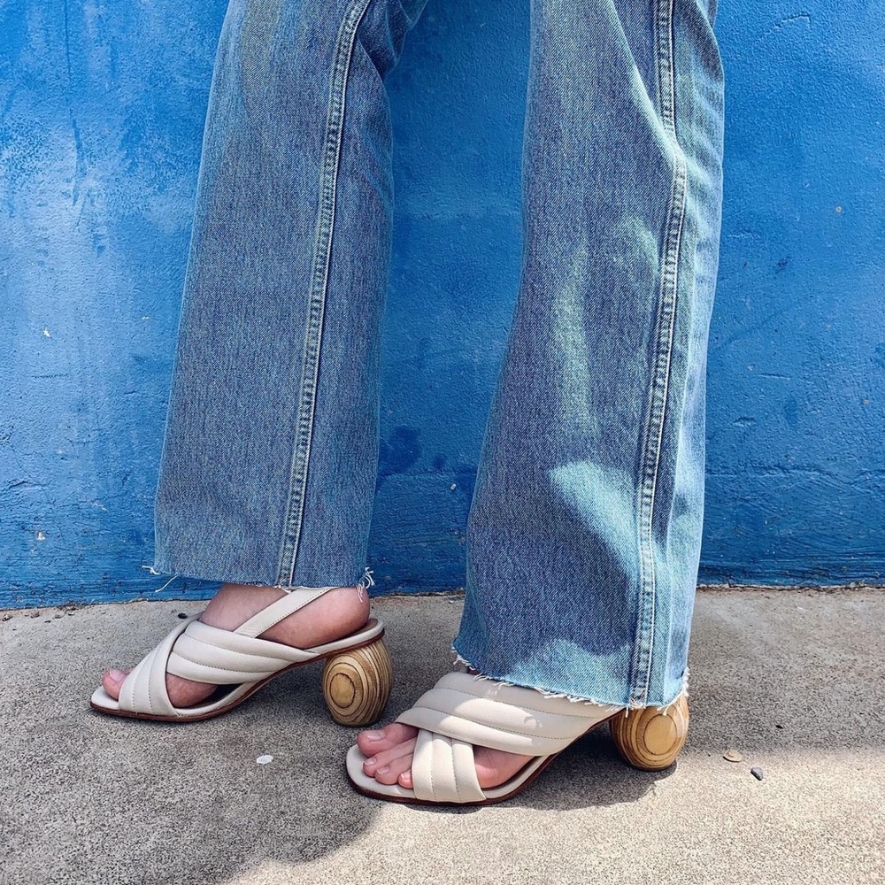 Huma Blanco Franny Sandal - Bone - Picture 3 of 4